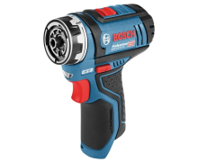 Дрель-шуруповерт Bosch GSR 12V-15 FC Solo + биты в подарок