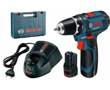 Дрель-шуруповерт Bosch GSR 12V-15 + биты в подарок