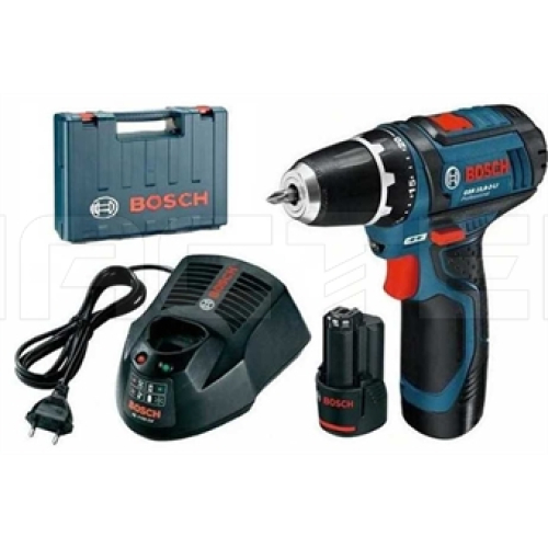 Дрель-шуруповерт Bosch GSR 12V-15 + биты в подарок, фото 1, цена