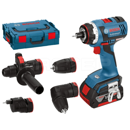 Дрель-шуруповерт Bosch GSR 18 V-EC FC2 + насадки, фото 1, цена Дрель-шуруповерт Bosch GSR 18 V-EC FC2 + насадки, фото 1, цена