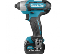 Аккумуляторный ударный шуруповерт Makita TD110DSME + биты в подарок