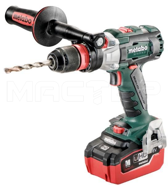 Metabo SB 18 LTX BL Q I LiHD 5.5 Ач + биты в подарок