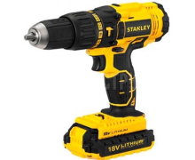 Ударная дрель-шуруповерт Stanley SCH201D2K + биты в подарок