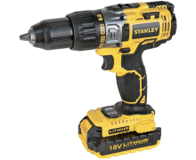 Дрель-шуруповерт Stanley STDC18LHBK + биты в подарок