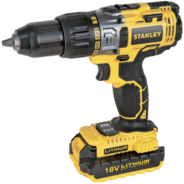Stanley STDC18LHBK + биты в подарок
