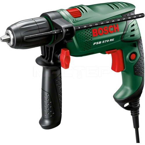 Ударная дрель Bosch PSB 570 RE, фото 1, цена Ударная дрель Bosch PSB 570 RE, фото 1, цена