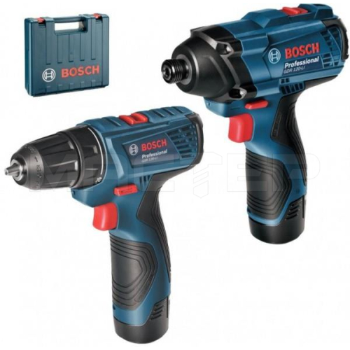 Аккумуляторный гайковерт + дрель - шуруповерт Bosch GDR 120-LI  + GSR 120 Li COMBO, фото 1, цена