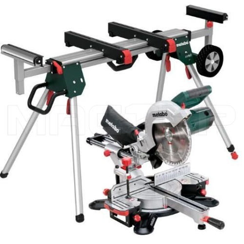 Торцовочная пила + стол Metabo KGS 254 M + стол Metabo KSU 251, фото 1, цена Торцовочная пила + стол Metabo KGS 254 M + стол Metabo KSU 251, фото 1, цена