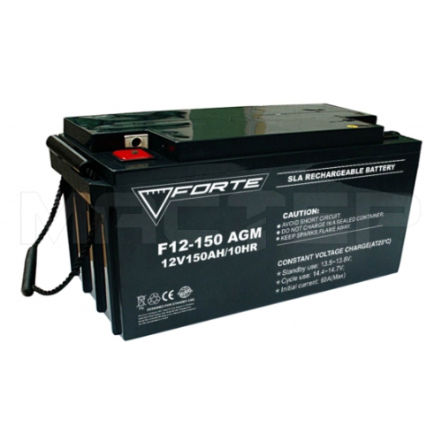 Аккумулятор Forte F12-150G AGM, фото 1, цена Аккумулятор Forte F12-150G AGM, фото 1, цена
