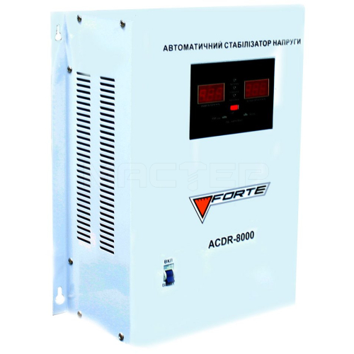 Релейный стабилизатор Forte ACDR-8kVA, фото 1, цена Релейный стабилизатор Forte ACDR-8kVA, фото 1, цена