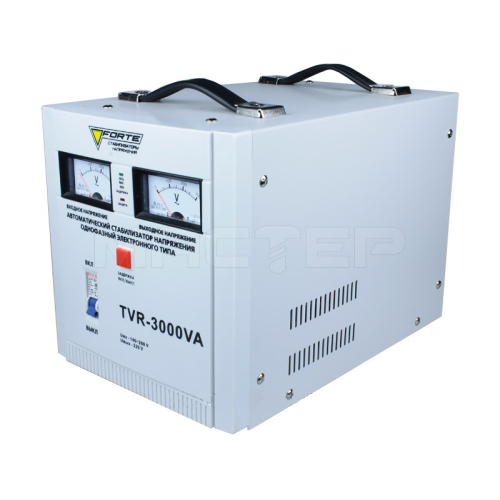 Релейный стабилизатор Forte TVR-3000VA, фото 1, цена Релейный стабилизатор Forte TVR-3000VA, фото 1, цена