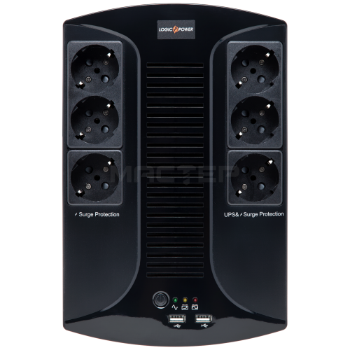 Источник бесперебойного питания LogicPower LP 650VA-6PS, фото 1, цена Источник бесперебойного питания LogicPower LP 650VA-6PS, фото 1, цена