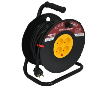 Удлинитель на катушке Grunhelm 20м 2х1.0мм (RL15G20M)