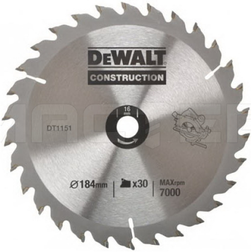 Диск пильный DeWALT DT1151, фото 1, цена Диск пильный DeWALT DT1151, фото 1, цена