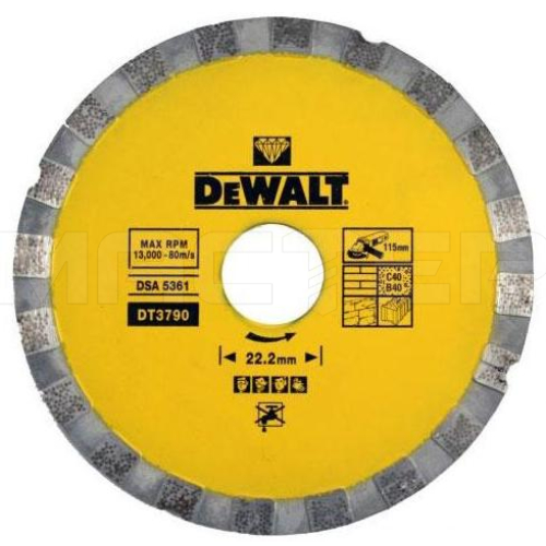 Диск отрезной DeWALT DT3790, фото 1, цена Диск отрезной DeWALT DT3790, фото 1, цена