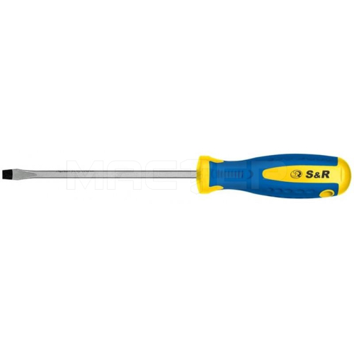 Отвертка плоская S&R 250083061 S2 SL 3,0х0,5х75 мм, фото 1, цена