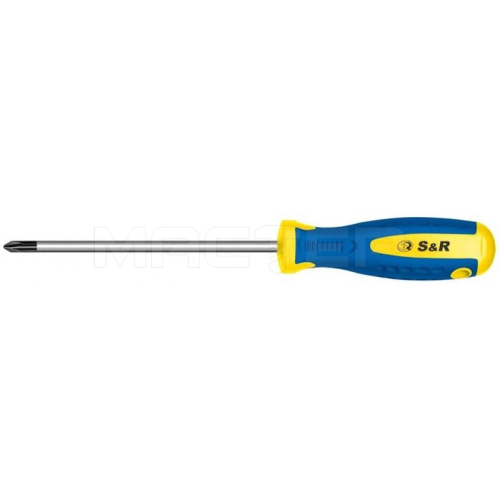 Отвертка крестообразная S&R 250084074 S2 PH 3х150 мм, фото 1, цена