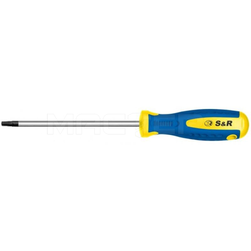 Отвертка звёздообразная S&R 250086034 S2 TX 9 х 75, фото 1, цена