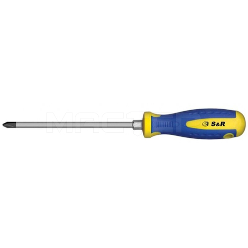 Отвертка крестообразная S&R 250184705 PH-Hex 3х150 мм, фото 1, цена Отвертка крестообразная S&R 250184705 PH-Hex 3х150 мм, фото 1, цена