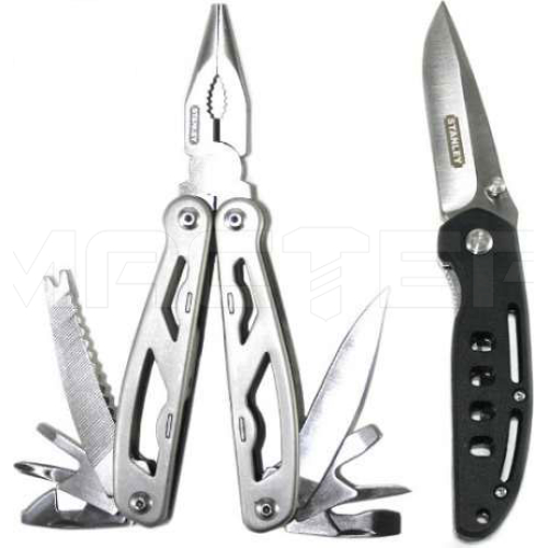 Плоскогубцы, бокорезы + нож Stanley Multitool 12 в 1 STHTO-71028, фото 1, цена
