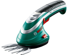 Аккумуляторные ножницы Bosch ISIO 3 для травы, в мягком чехле