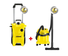 Мойка высокого давления + пылесос Karcher K 5 Compact Car + MV2