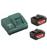 Metabo 4 Ач, 18 В 2 акб