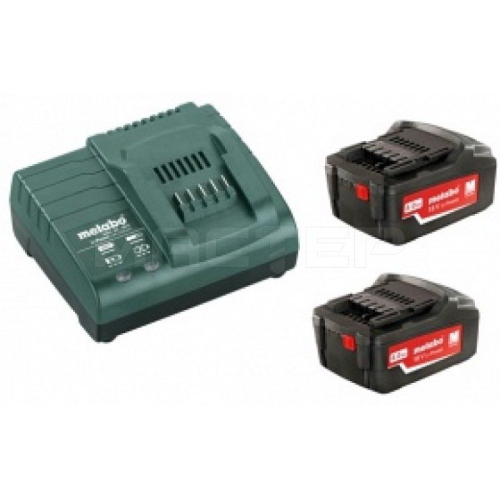Аккумулятор + зарядное устройство Metabo 4 Ач, 18 В 2 акб, фото 1, цена Аккумулятор + зарядное устройство Metabo 4 Ач, 18 В 2 акб, фото 1, цена