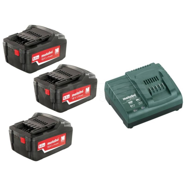 Metabo 5.2 Ач, 18 В