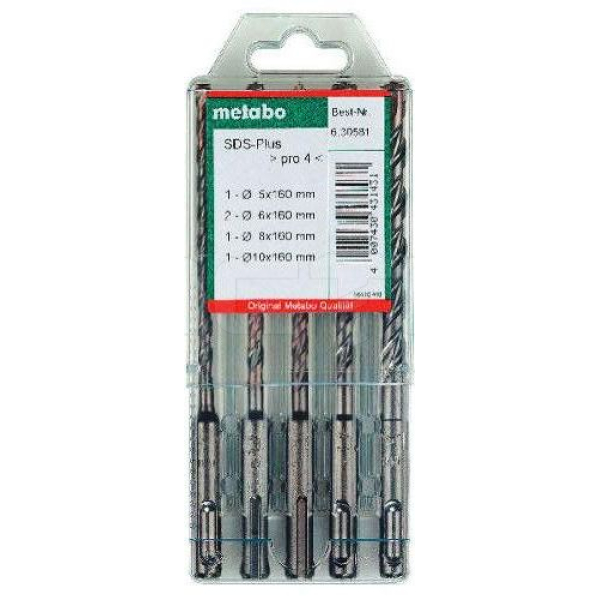 Metabo SDS-Plus Pro 4, 5 предметов