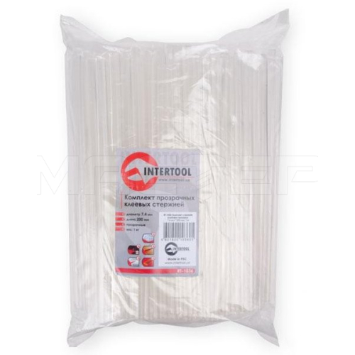 Стержни клеевые Intertool RT-1036 (1 кг), фото 1, цена